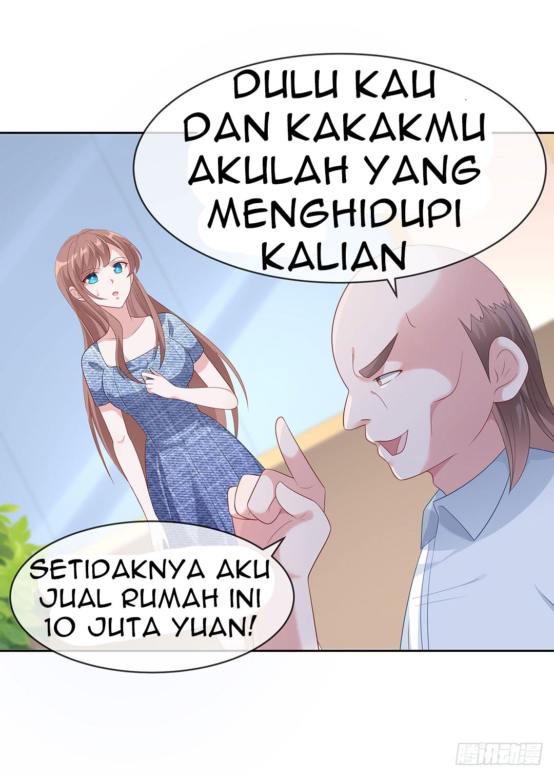 Me! Super rich! Chapter 43 Bahasa Indonesia
